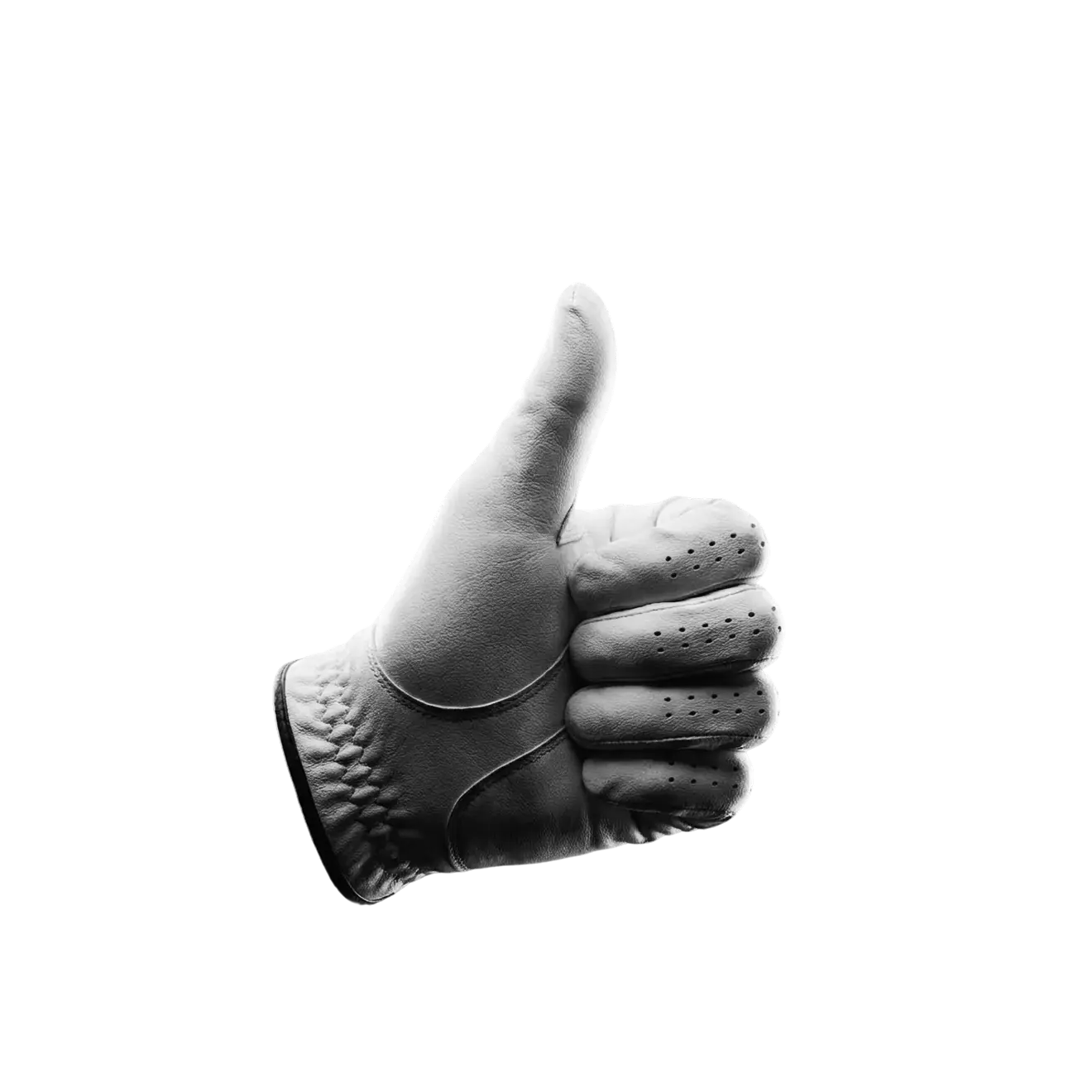 3D glove thumbs up