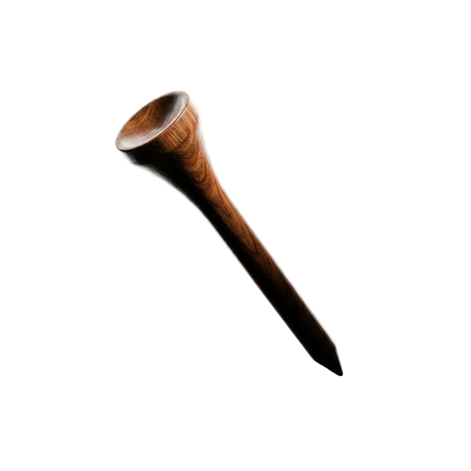 Wooden golf tee